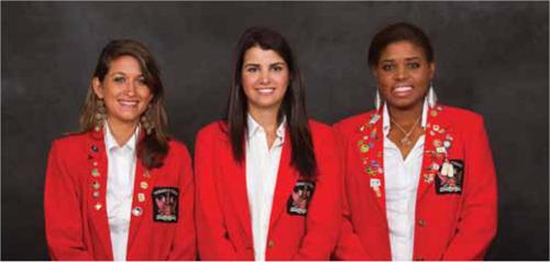 Tracey Clarke, Martine de Gannes, Monifa Sealy